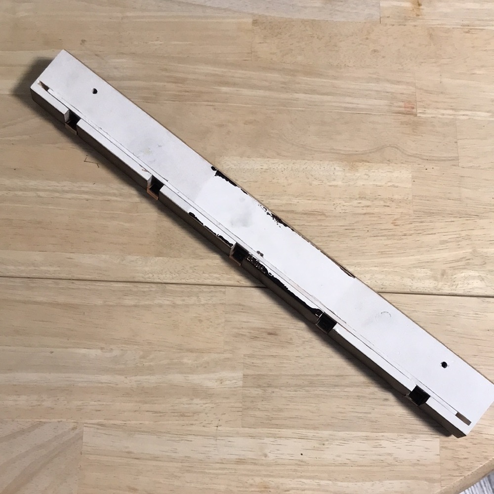 Wooden and Brass Coat Hanger - Picture 5 of 5